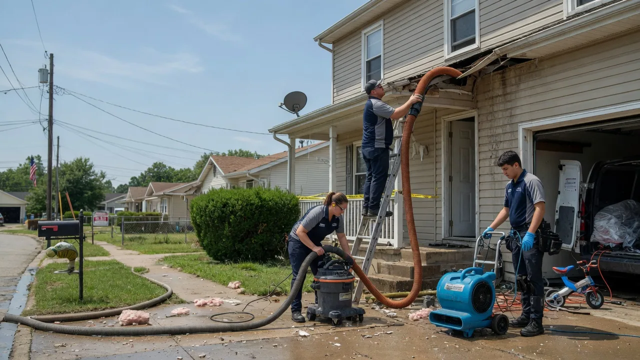 Water Damage Restoration in Burleson, TX near me